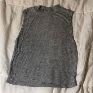 Grey Crop top